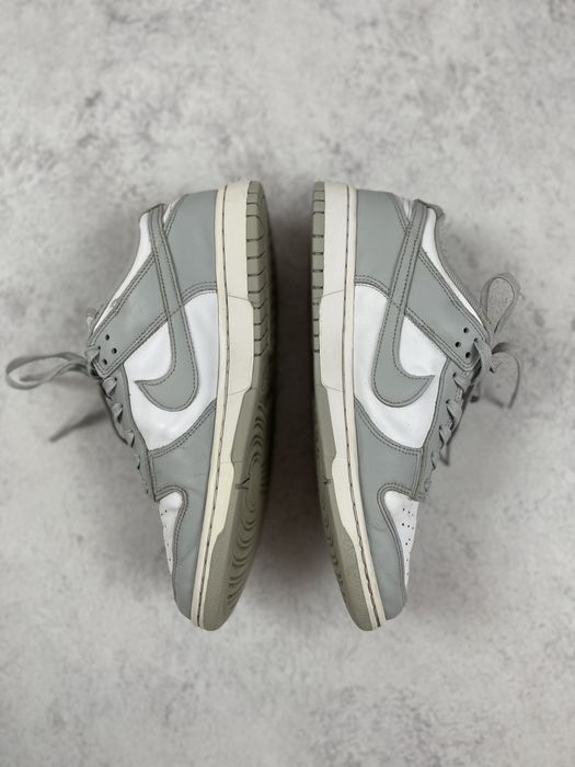 Кросівки білі - сірі Nike Dunk Low Grey Fog 44,5 / 28,5 см