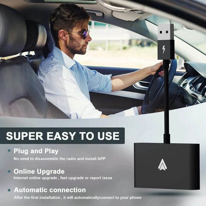 Geweo Bezprzewodowy Adapter Android Auto, Aktualizacja 2023,