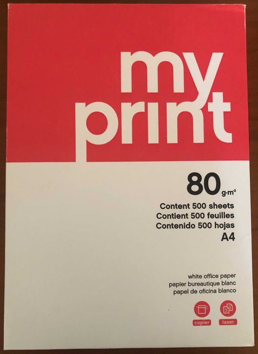 Resmas Papel A4 Navigator Myprint Discovery Laser Copy Note