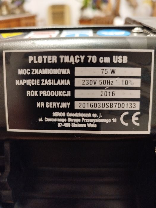 Ploter tnący Firmy SERON