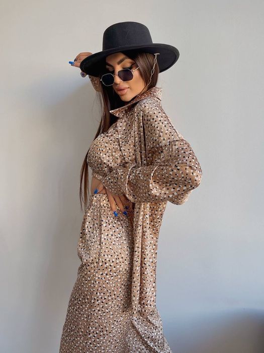 Шовковий костюм трійка