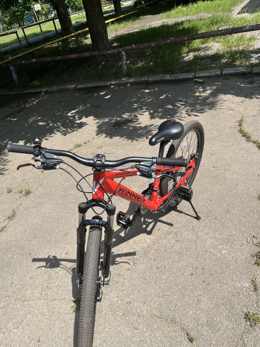 Подростковый велосипед Winner Bullet , колеса 24’’