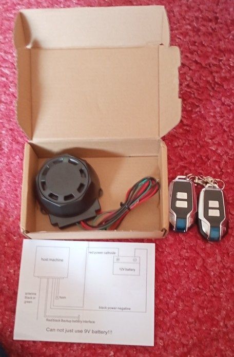 Alarme para Mota - 12v