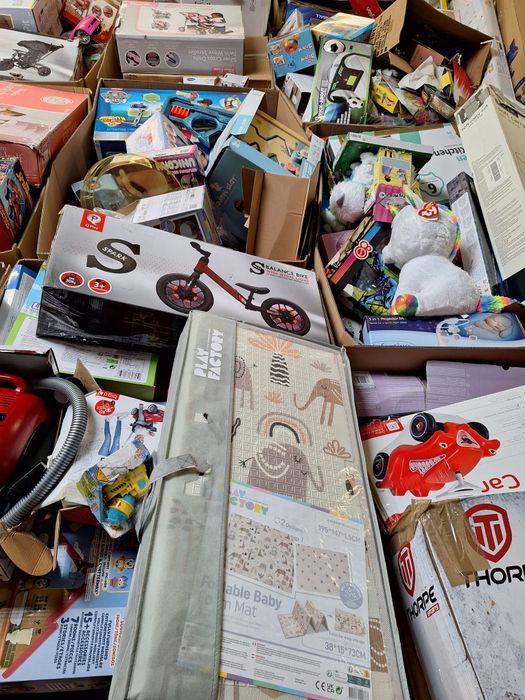 Palety Mix z Niemiec Zabawki dla dzieci Markowe