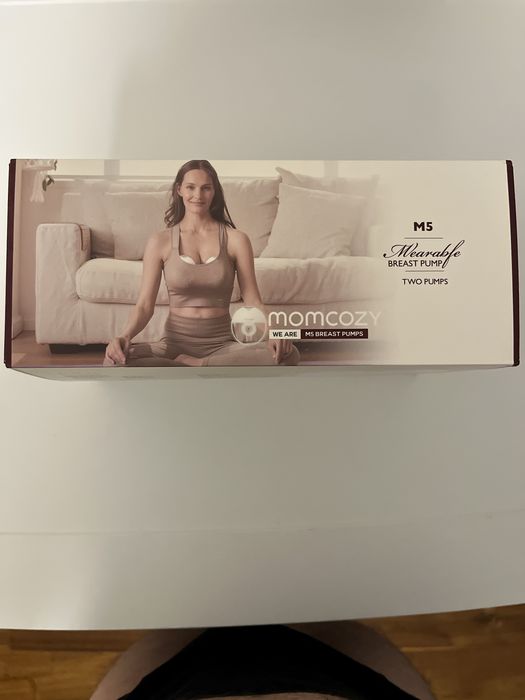 Laktator momcozy M5 muszlowy bezprzewodowy