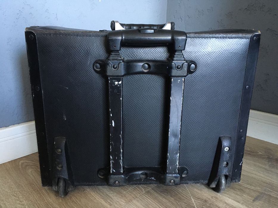 Parat walizka skórzana narzędziowa serwisowa na kółkach