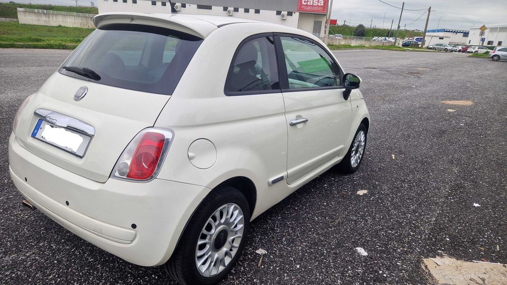 Fiat 500 Lounge 1,2 gasolina 09/2008