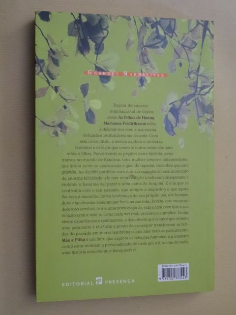 As Filhas de Hanna de Marianne Fredriksson - Vários Livros