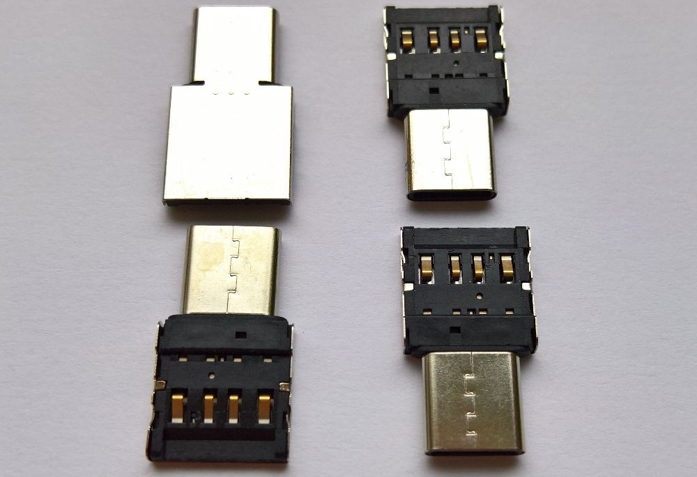 OTG USB C Adapter Przejściówka Smartfon Tablet Telefon Pendrive metal