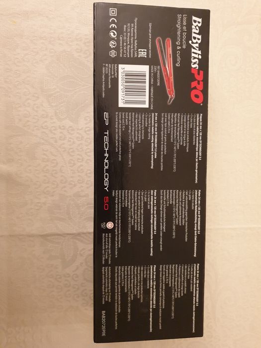 Prancha babyliss pro