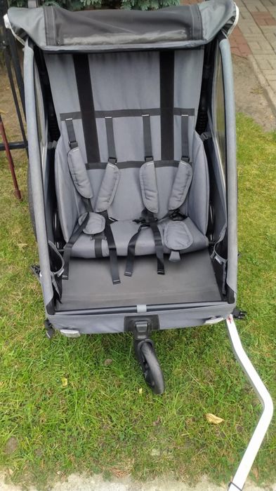 Przyczepka Qeridoo Qupa2 Grey