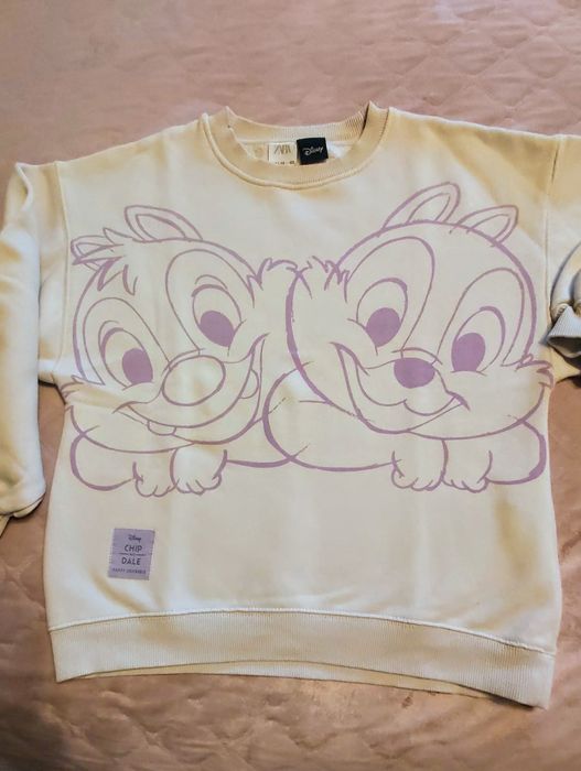 Zara sweater Disney estampada com esquilos