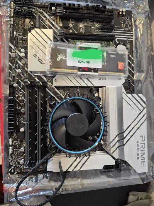 Bundle Board CPU Memória e fonte