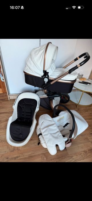 Piekny Wozek 3w1 obracany