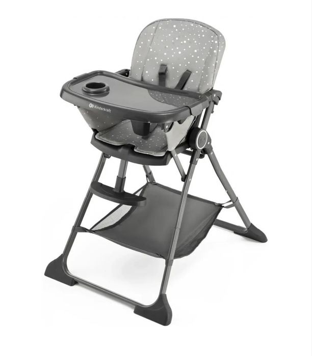 Стілець для годування Kinderkraft Foldee Grey