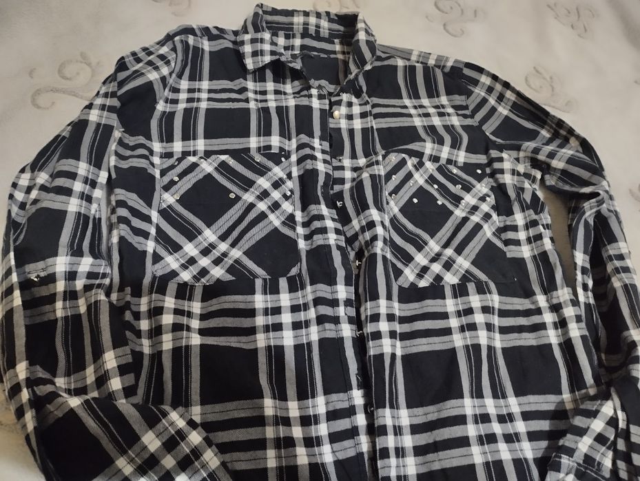 Koszula w kratkę Sinsay S