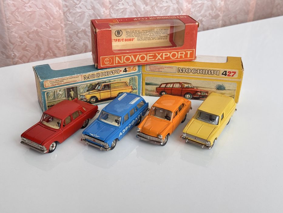 Масштаные модели авто 1:43 СССР