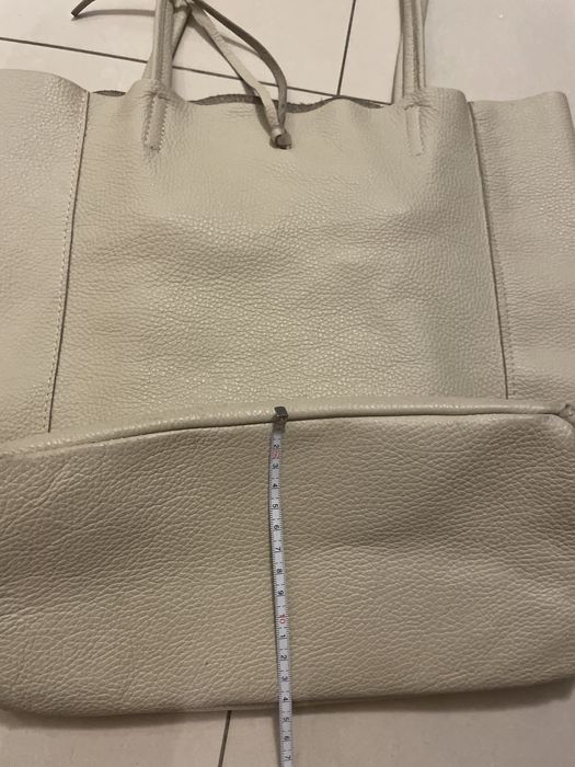 Torebka A4 shopperbag skórzana