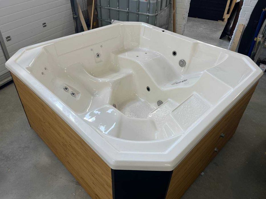 Balia ogrodowa klasy premium bania fińska wanna jacuzzi sauna SlowSpa