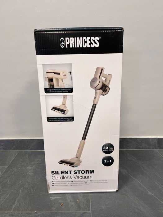 Odkurzacz pionowy Princess Silent Storm 39380 - Wysoka moc ssania