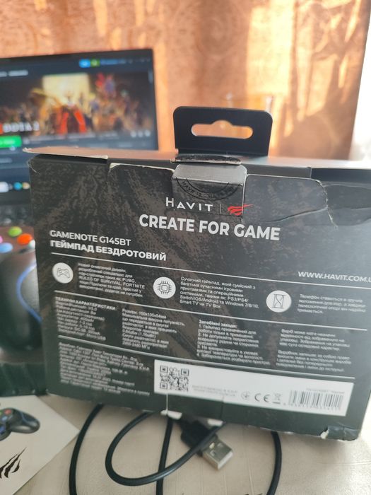 Бездротовий геймпад HAVIT Gamenote G145BT