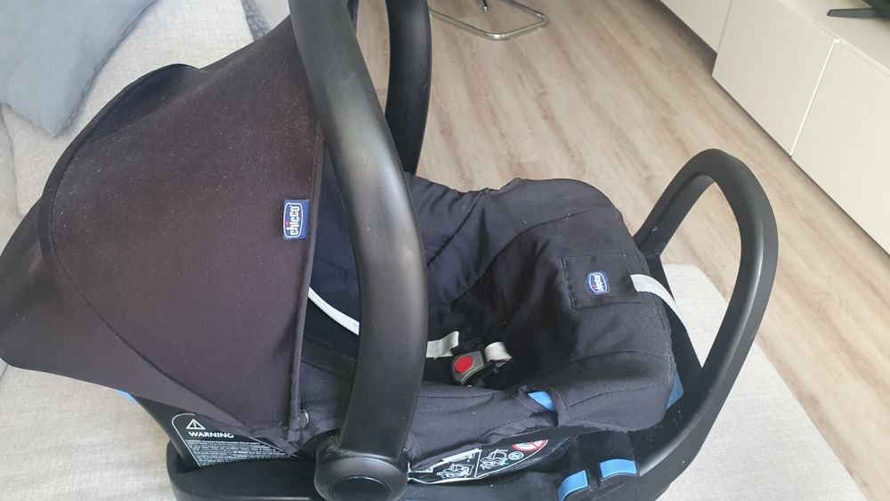 Cadeira auto ou ovo da Chico todo completo e quase novo