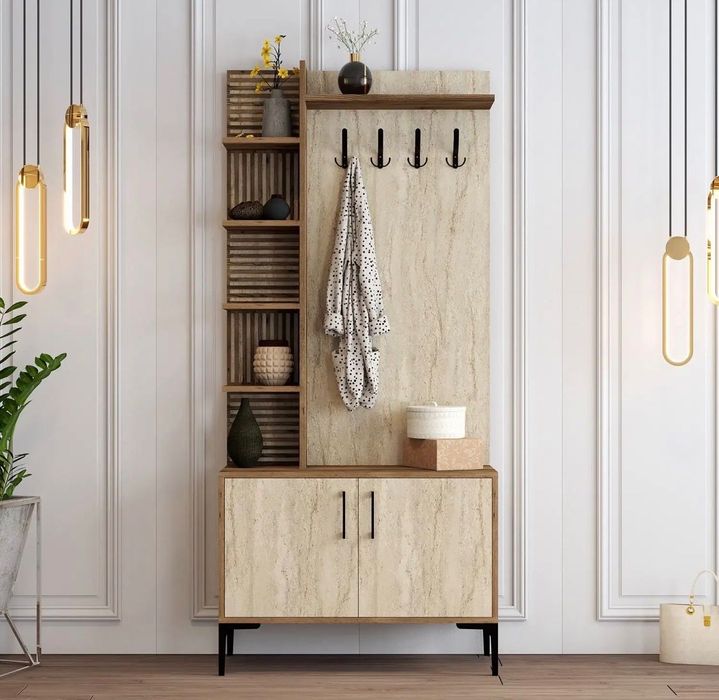 Móvel entrada travertino