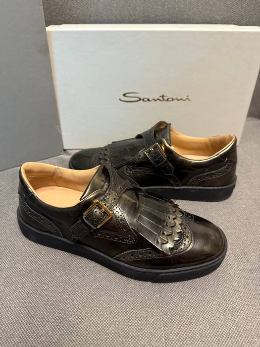 Туфлі - монки Santoni