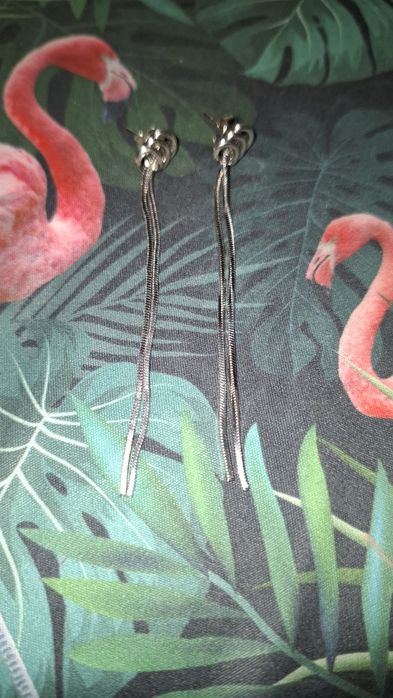 Сережки, серьги серебреные