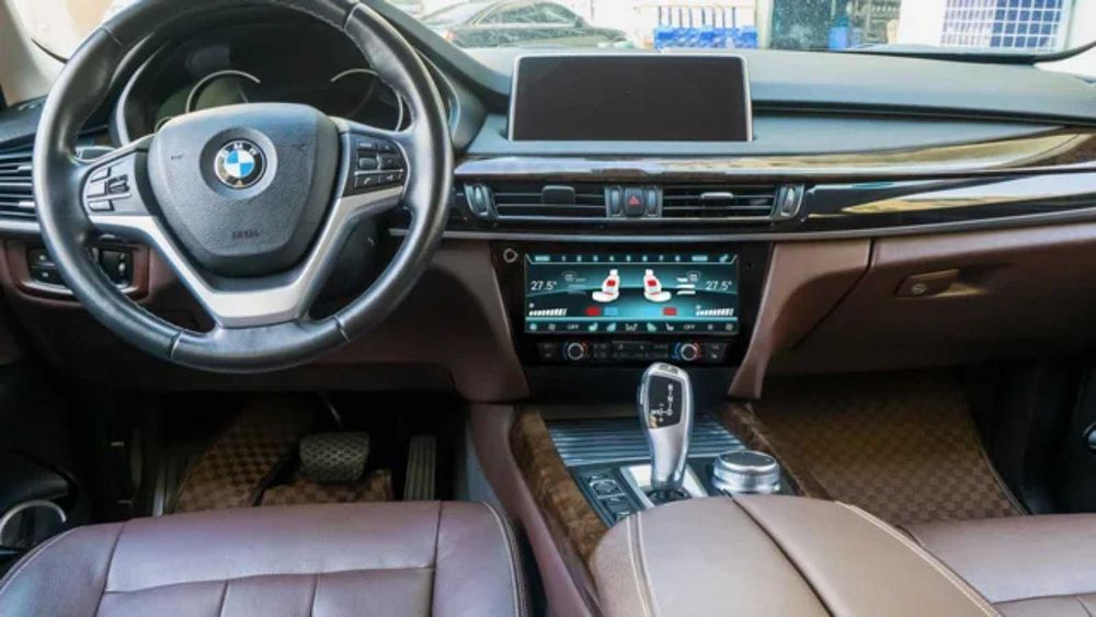 Панель климат контроля LED BMW БМВ X5 F15 Ф15 2014-2018 рестайлинг