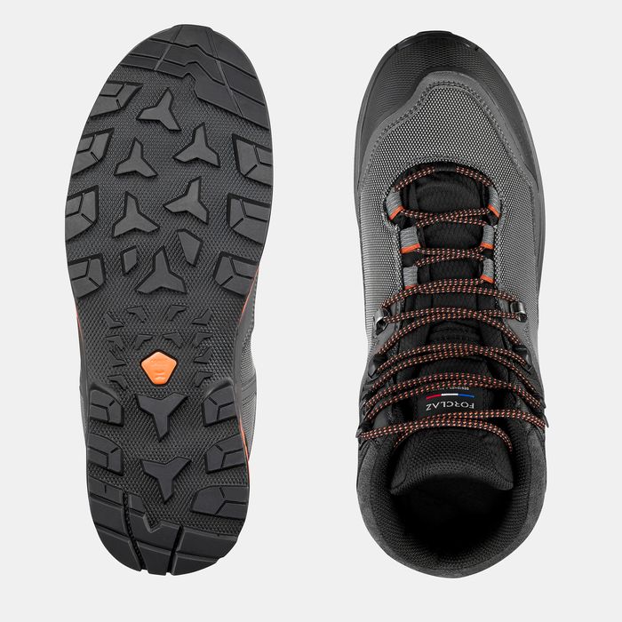 Botas de trekking de tecido- MT100 TEX Homem - impermeável contact®