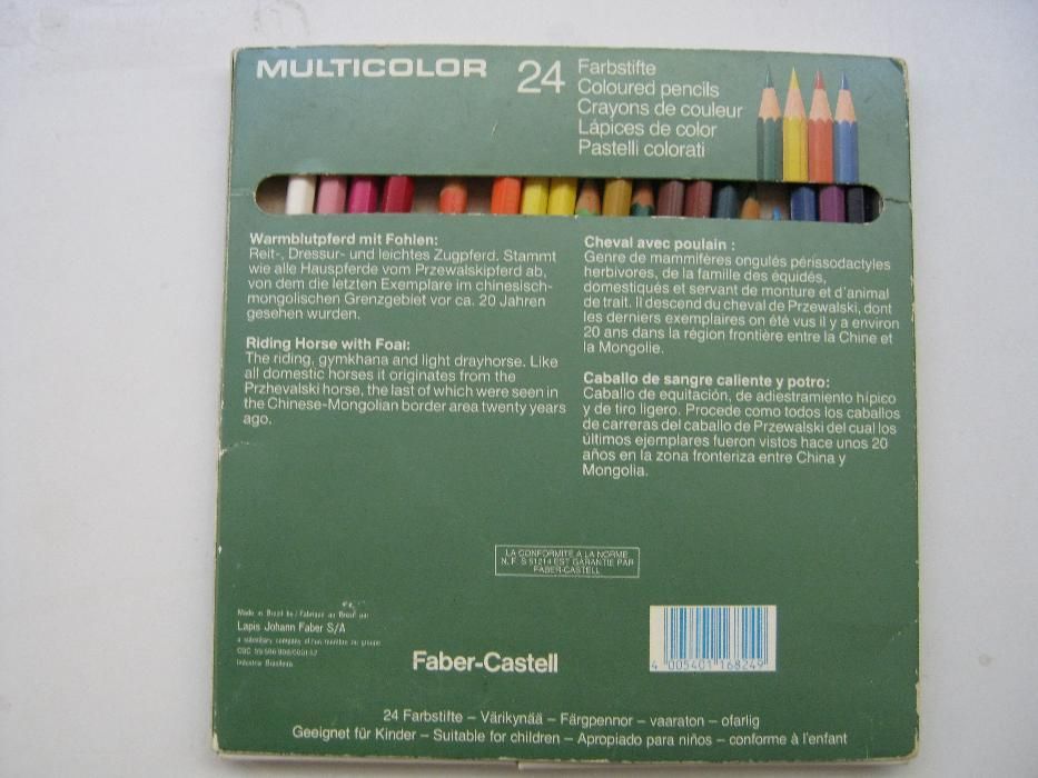 Caixa de lápis de cor Faber-Castell