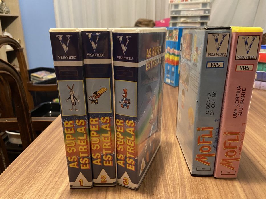 VHS - centenas de filmes clássicos à escolha
