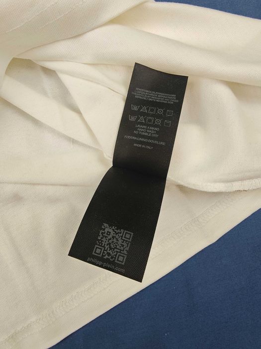 Koszulka męska tshirt Philipp Plein biała krótki rękaw premium M-XXXL czaszka