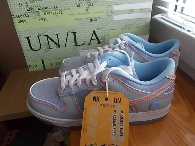 (r. 39- 24,5 cm) Nike Dunk Low Union Passport Pack Argon DJ9649,-400