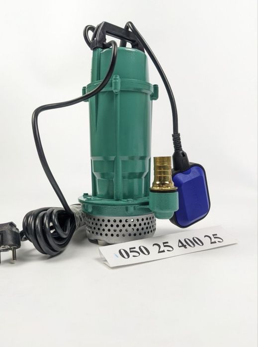 Комплект насос и шланг 10 м. Для канализации и септика.