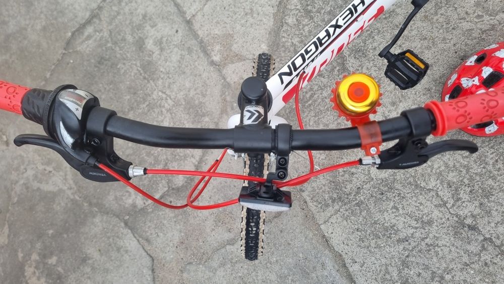 Rower dzieciecy Kross hexagon mini, kola 20cali+kask,bdb