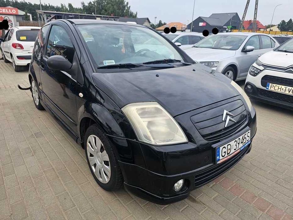 Citroen C2 2008r/1.4benzyna/73KM/PT do 2027r/klima/tanio