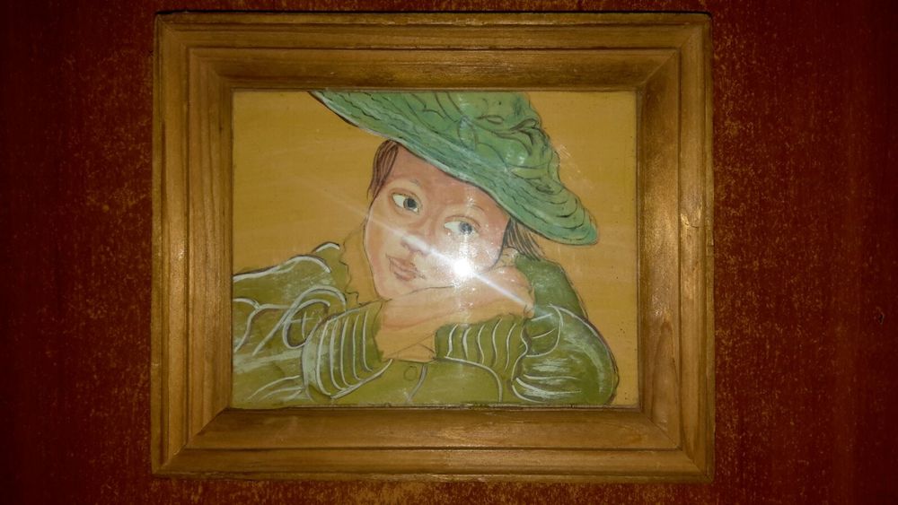 Живопис, картина маслом 
Автопортрет,пейзаж,