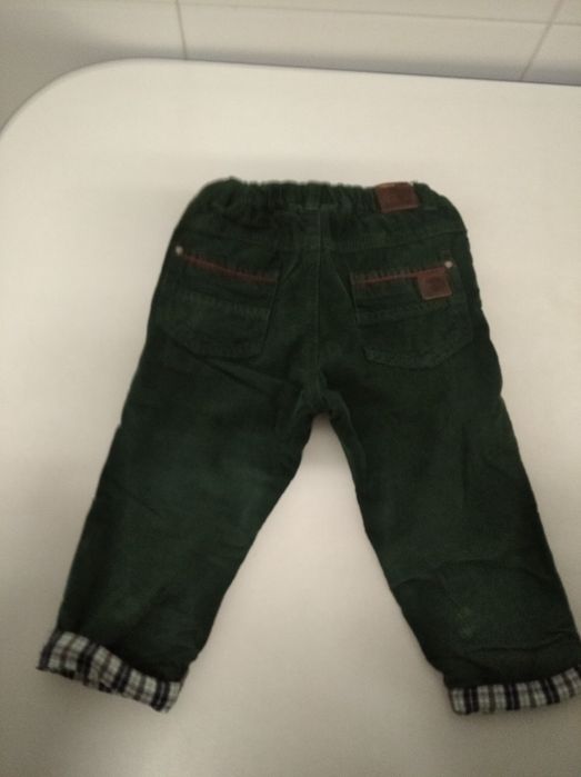 Camisola e calças tamanho 9/12 meses