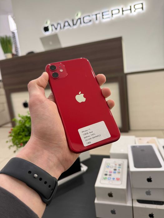 Iphone 11 128 gb Red Гарантія від магазину Кредит