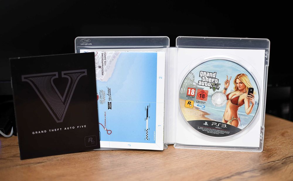 PS3 # GTA V + Mapa