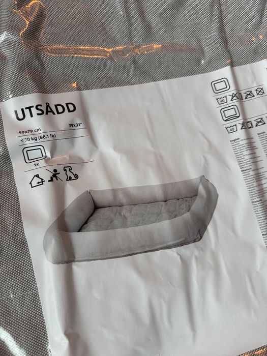 Ikea Utsadd legowisko xl dla psa nowe rozkladane poducha