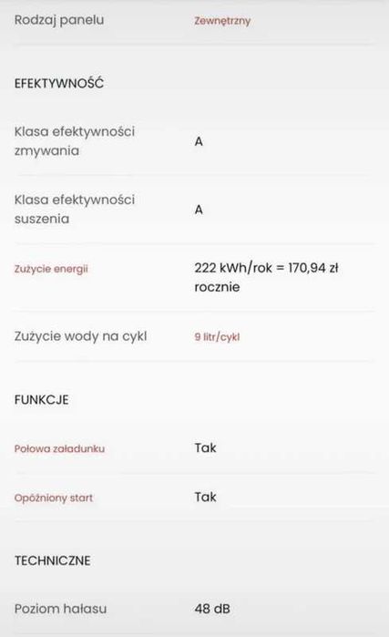 Zmywarka Whirlpool ADPF 883 IX 45 cm – w pełni sprawna, bardzo dobry stan
