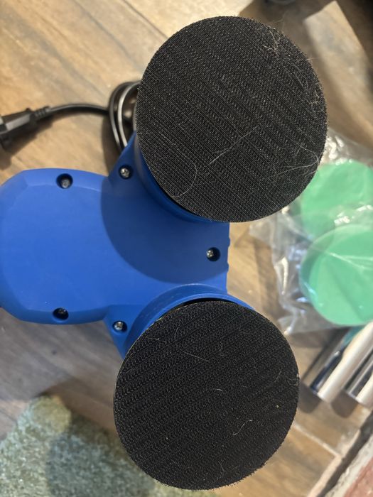 Орбітальна двощіткова машина Biltema art 17-582