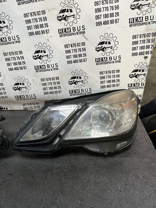 Фара передня права ліва мерседес е212, w212 єшка до рестайл