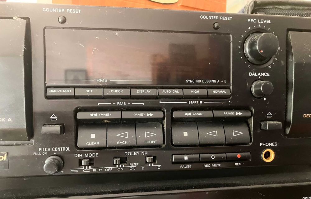 Sony TC-WR565 Leitor e gravador de K7s Duplo Deck