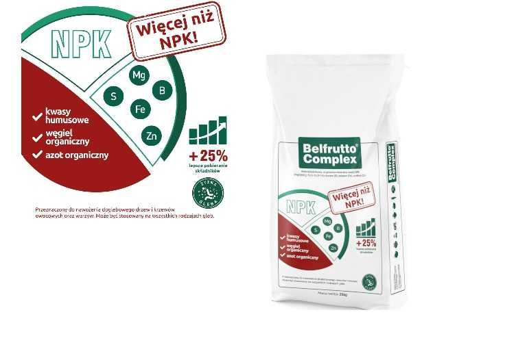Nawóz Belfrutto complex 10-5-15 25kg