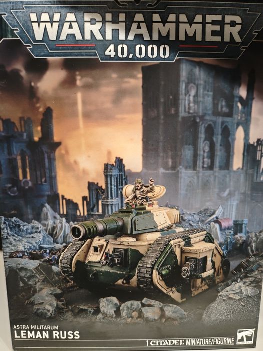 Warhammer 40000 Astra Millitarum Leman Russ Battle Tank