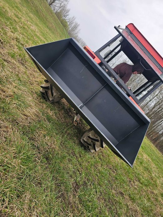 Łycha do ziemi szufla Łyżka hydrauliczna z Kiprem HYDRAULICZNYM na tył